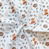 Printed Cotton ROXIBOU White / Warm Multicolored